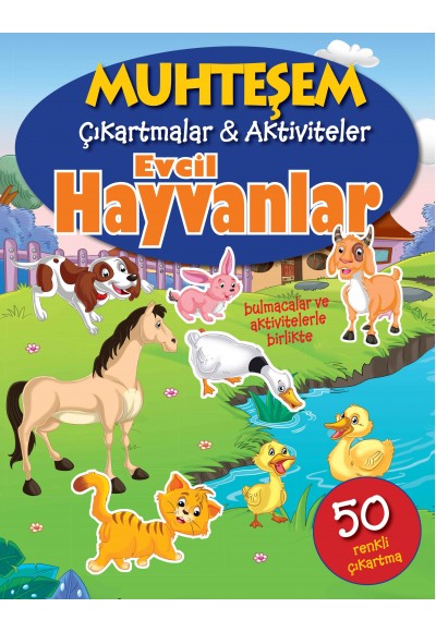 Muhteşem Çıkartmalar ve Aktiviteler - Evcil Hayvanlar