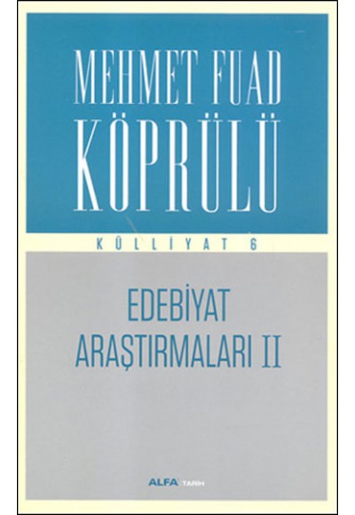 Edebiyat Araştırmaları 2 - Külliyat 6