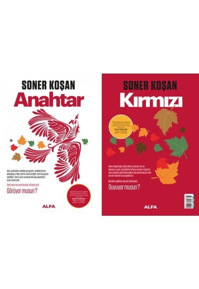 Kırmızı - Anahtar (Çift Taraflı Kitap)