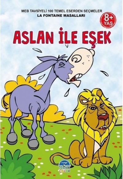 3.Sınıf 100 Temel Eserden Seçmeler - Aslan ile Eşek