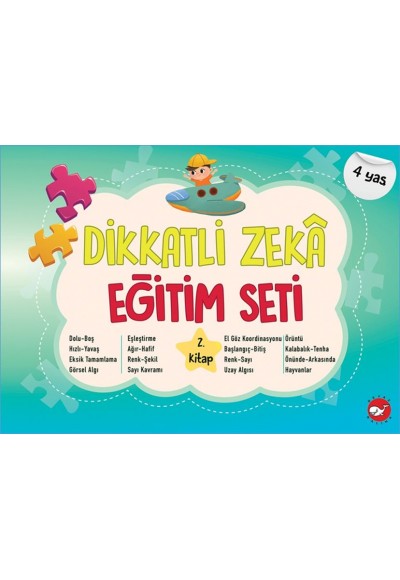 Dikkatli Zekâ Eğitim Seti 2. Kitap (4 Yaş)