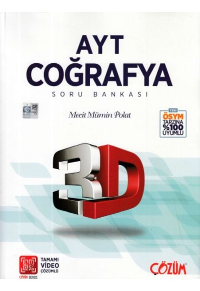 3D AYT Coğrafya Soru Bankası (Yeni)