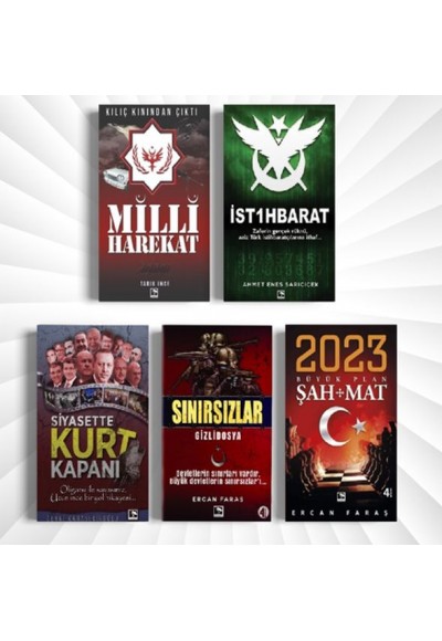 Perde Arkası Seti - 5 Kitap Takım