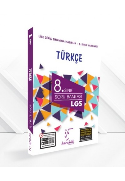 Karekök 8. Sınıf LGS Türkçe Soru Bankası (Yeni)