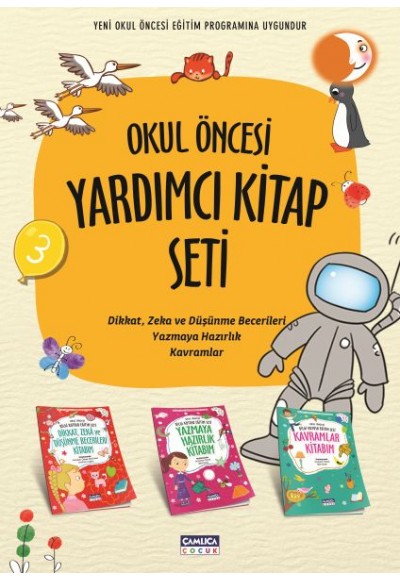 Okul Öncesi Yardımcı Kitap Seti (3 Kitap Takım)