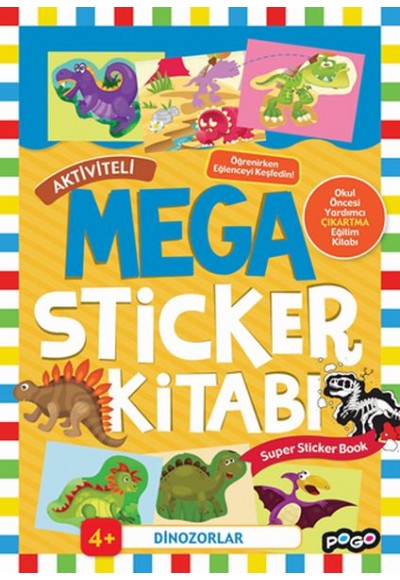 Mega Sticker Dinozorlar