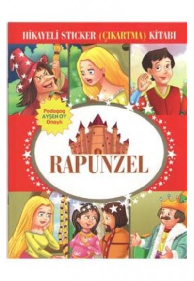 Rapunzel Hikayeli Sticker Çıkartma Kitabı