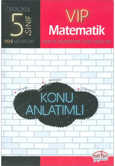 Editör - 5.Sınıf VIP Matematik Konu Anlatımlı