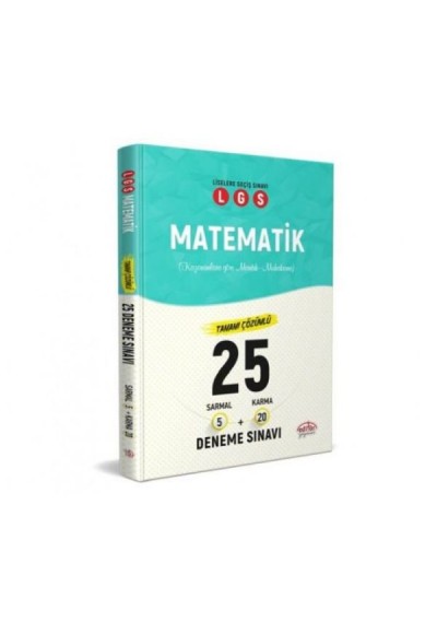 Editör LGS Matematik 25 Deneme Sınavı