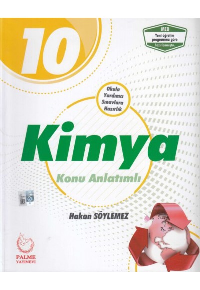 Palme 10.Sınıf Kimya Konu Anlatımlı (Yeni)