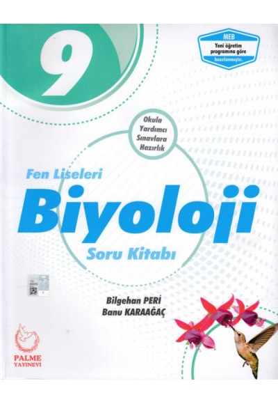 Palme 9.Sınıf Fen Liseleri Biyoloji Soru Kitabı (Yeni)