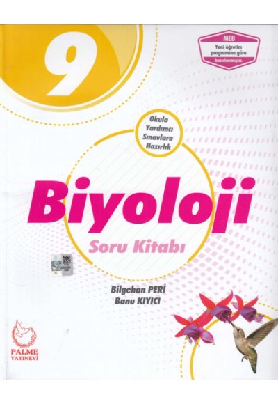 Palme 9. Sınıf Biyoloji Soru Kitabı (Yeni)