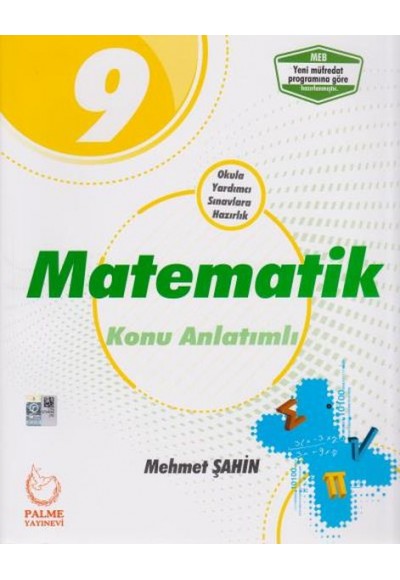 Palme 9. Sınıf Matematik Konu Anlatımlı (Yeni)