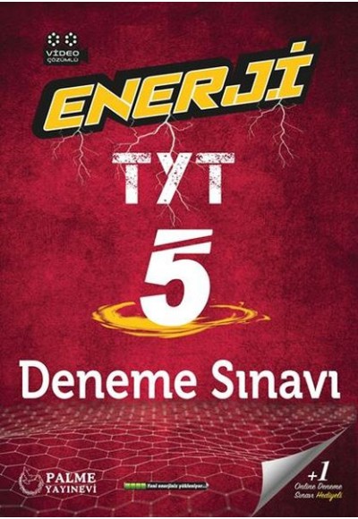 Palme TYT Enerji 5 Deneme Sınavı