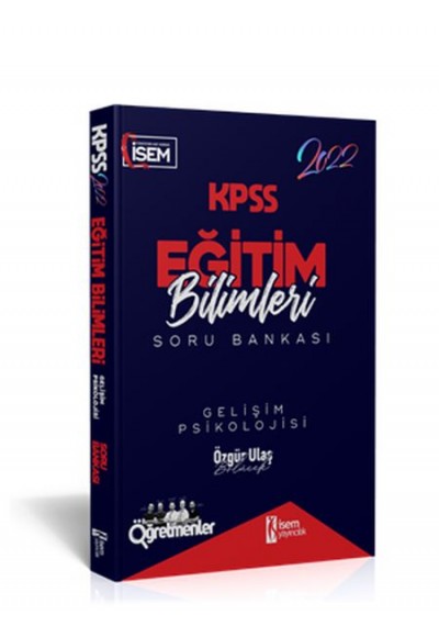 İsem Yayıncılık 2022 KPSS Eğitim Bilimleri Gelişim Psikolojisi Çözümlü Soru Bankası