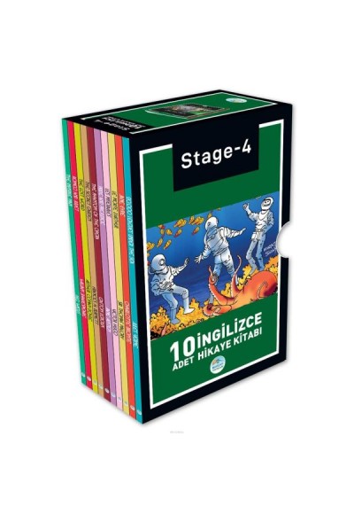 Stage 4 İngilizce Hikaye Seti - 10 Kitap Takım