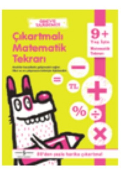 Ödeve Yardımcı Çıkartmalı Matematik Tekrarı 9