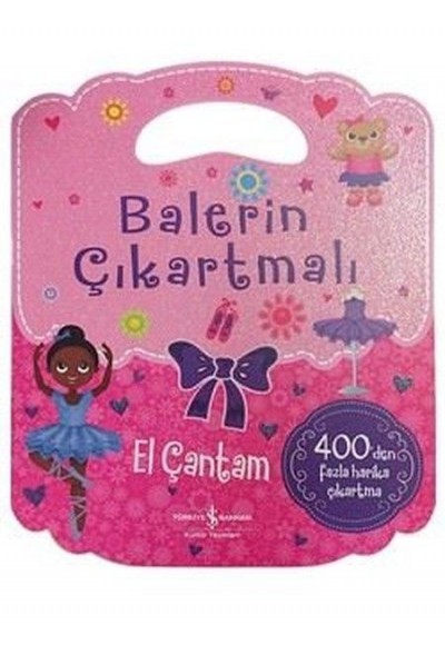 Balerin Çıkartmalı El Çantam