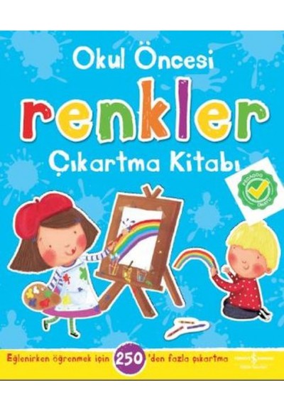 Okul Öncesi Renkler Çıkartma Kitabı