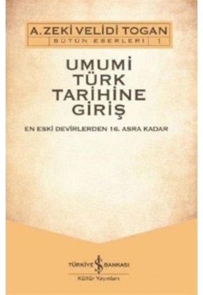 Umumi Türk Tarihine Giriş (2 Cilt - CD'li)