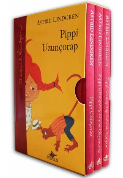 Pippi Uzunçorap Serisi Kutulu Özel Set (3 Kitap - Ciltli)