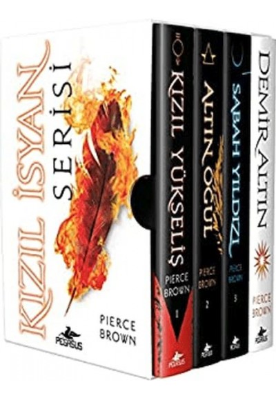 Kızıl İsyan Serisi Takım Set (4 Kitap Ciltli Baskı)