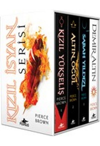 Kızıl İsyan Serisi Kutulu Özel Set (4 Kitap Takım)