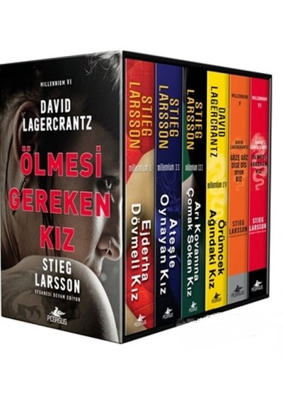 Millennium Serisi - Kutulu Özel Set - 6 Kitap Takım