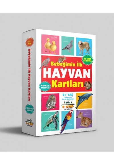 Bebeğimin İlk Hayvan Kartları (2+ Yaş)