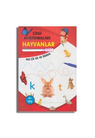 Çizgi Alıştırmaları Hayvanlar