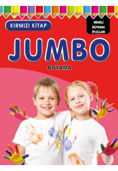 Jumbo Boyama Kırmızı Kitap
