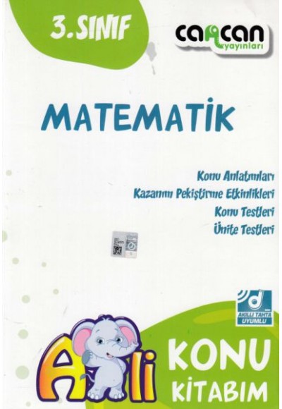 Cancan 3. Sınıf Matematik Afilli Konu Kitabım (Yeni)