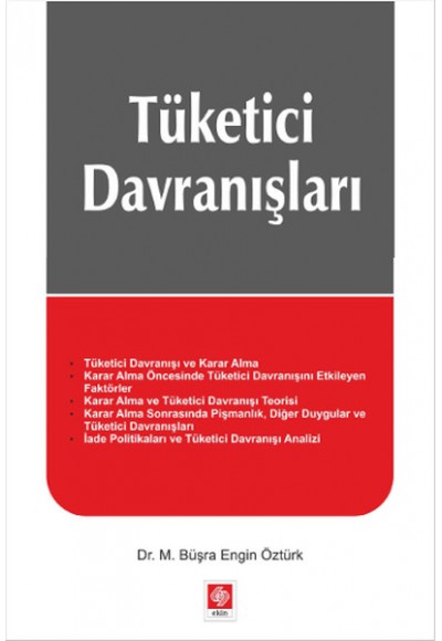 Tüketici Davranışları