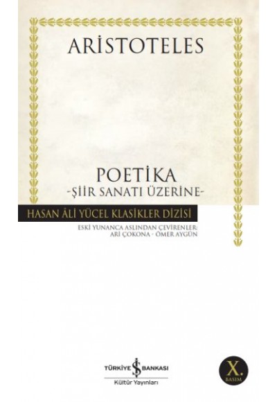 Poetika - Şiir Sanatı Üstüne - Hasan Ali Yücel Klasikleri