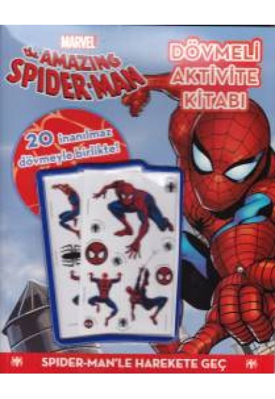 Marvel The Amazing Spider-Man: Dövmeli Aktivite Kitabı