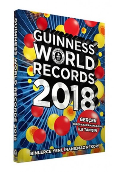 Guinness Dünya Rekorlar Kitabı (Türkçe) 2018 (Ciltli)