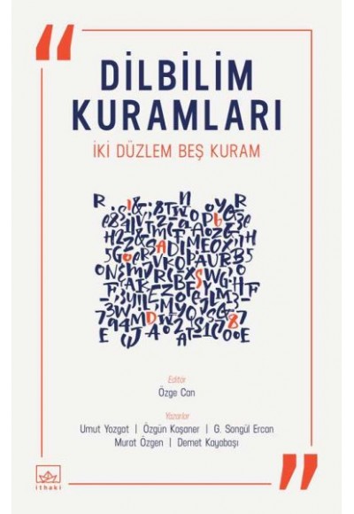 Dilbilim Kuramları - İki Düzlem Beş Kuram