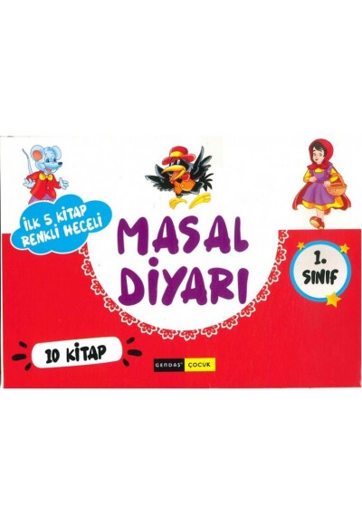 1. Sınıf Masal Diyarı Hikaye Seti 10 Kitap