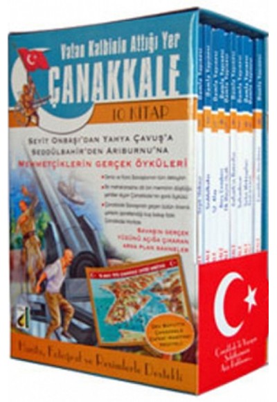 Vatan Kalbinin Attığı Yer Çanakkale (10 Kitap Takım)