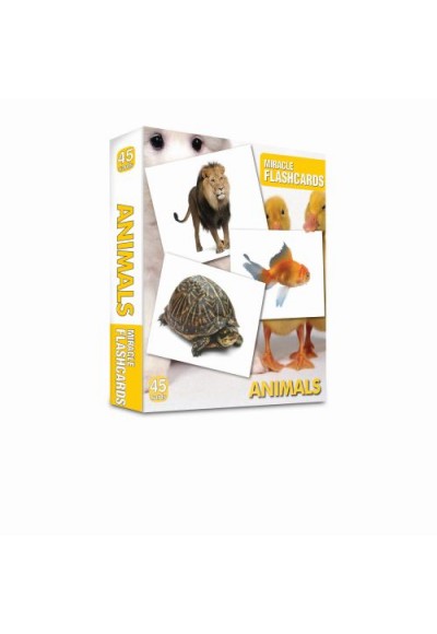 Miracle Flashcards Animals (45 Cards)