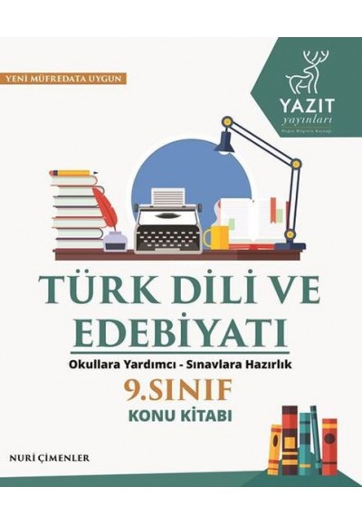 Yazıt 9. Sınıf Türk Dili ve Edebiyatı Konu Kitabı