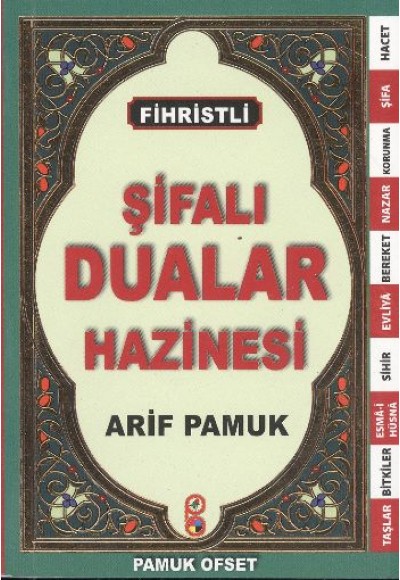 Fihristli Şifalı Dualar Hazinesi (Dua-126)