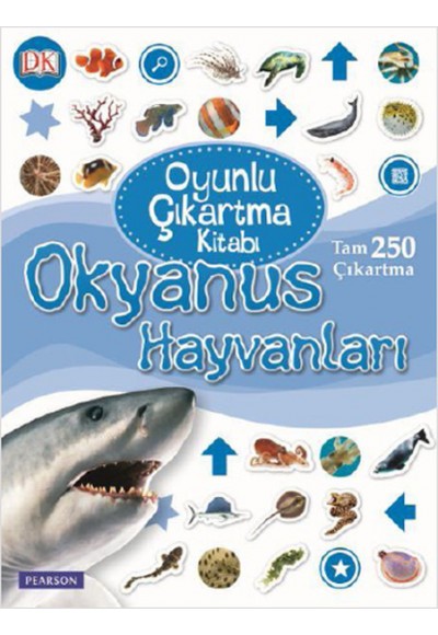 Oyunlu Çikartma Kitabi - Okyanus Hayvanlari