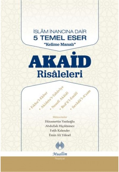 Akaid Risaleleri (Ciltli)