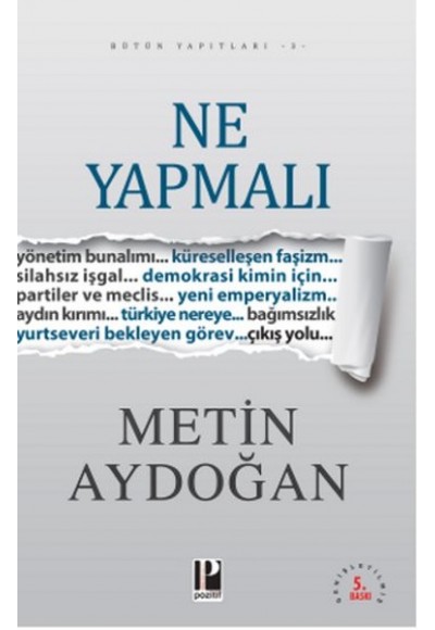 Ne Yapmalı