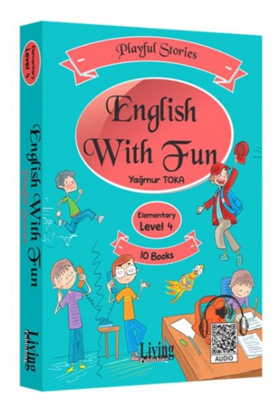 English With Fun Level 4 - 10 Kitap - Playful Stories