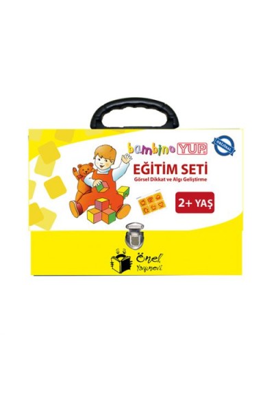 BambinoYUP 2+Yaş Görsel Dikkat ve Algı Geliştirme Eğitim Seti