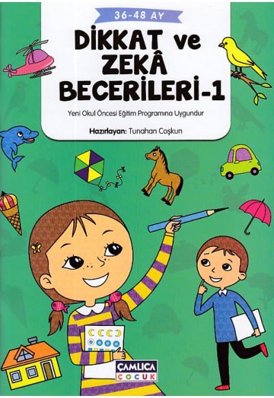 Dikkat ve Zeka Becerileri - 1 (36-48 Ay)