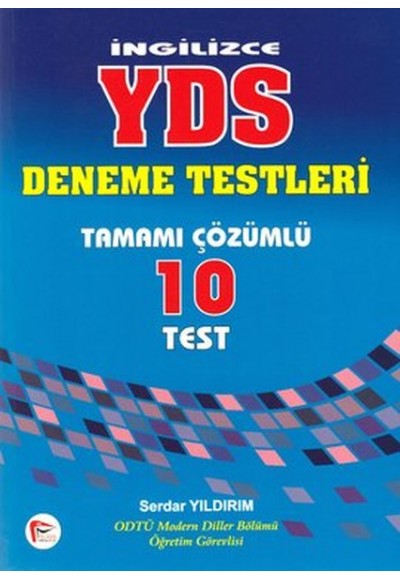 İngilizce YDS Deneme Testleri Tamamı Çözümlü 10 Test