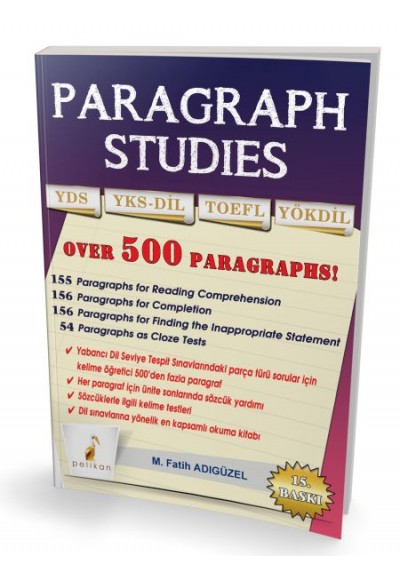 Pelikan Paragraph Studıes Yds - Lys - 5 - Toefl